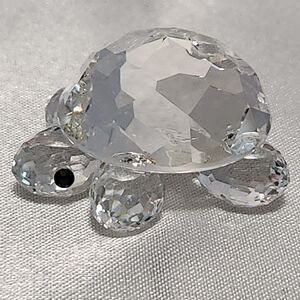 Swarovski Crystal Turtle Figurine